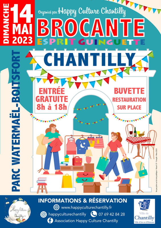 BROCANTE HAPPYCULTURE CHANTILLY