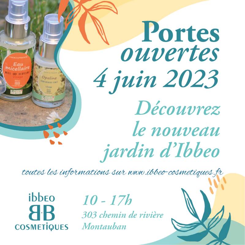 Portes ouvertes Ibbeo cosmétiques