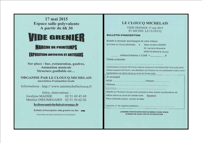 VIDE-GRENIER