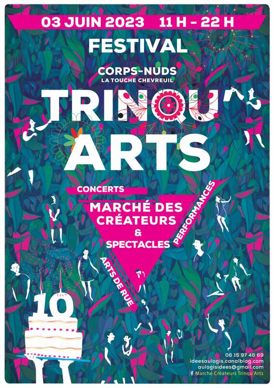 Trinqu'Arts #10, festival marché des créateurs - le 3 juin 2023 à Corps-Nuds (35)