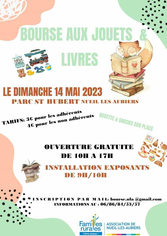 Bourse aux jouets et livres