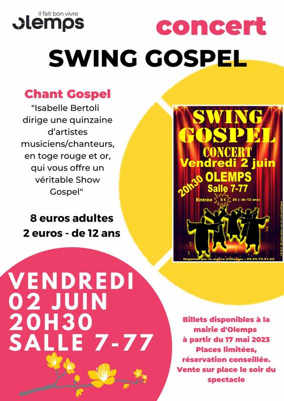 Concert SWING GOSPEL