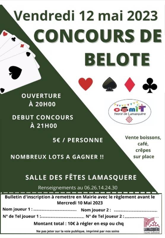 Concours de Belote