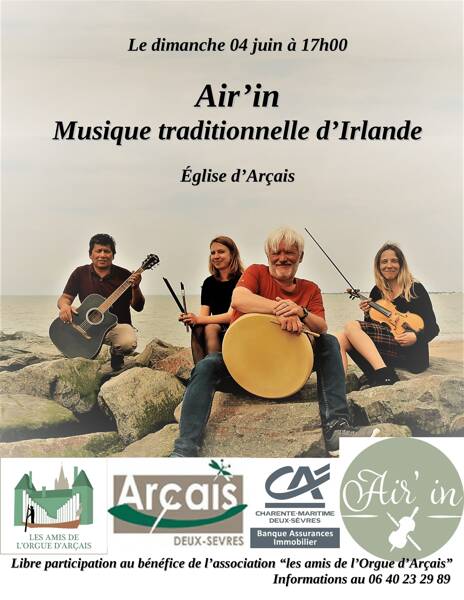 Concert de musique traditionnelle irlandaise