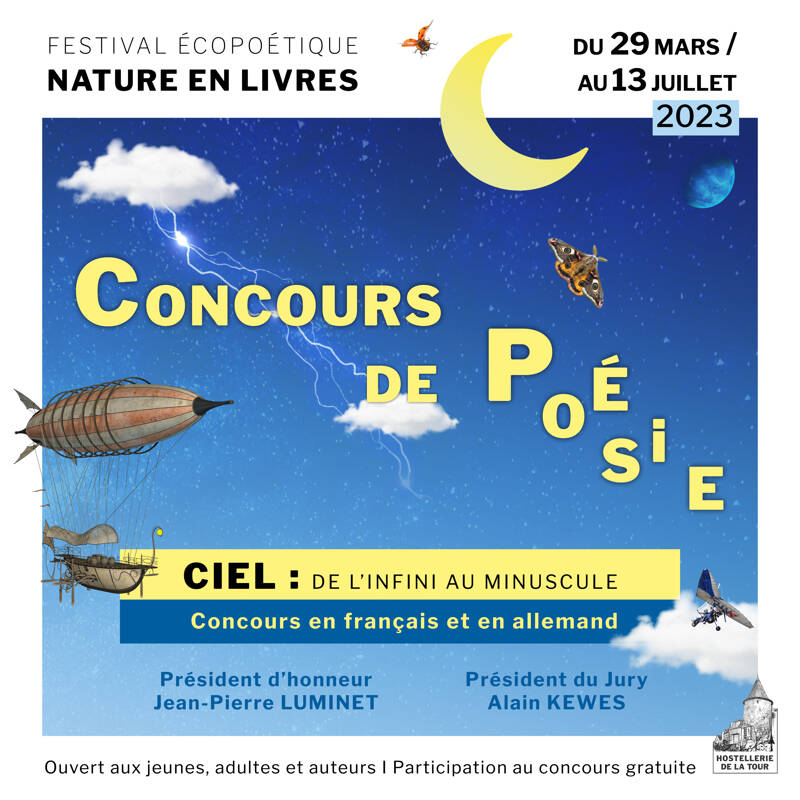 Concours de poésie - Nature en livres 2023