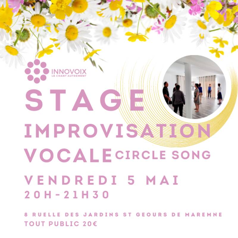 STAGE IMPROVISATION VOCALE