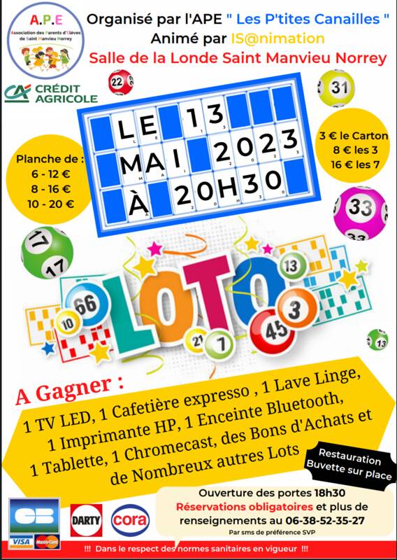 LOTO APE Saint Manvieu Norrey