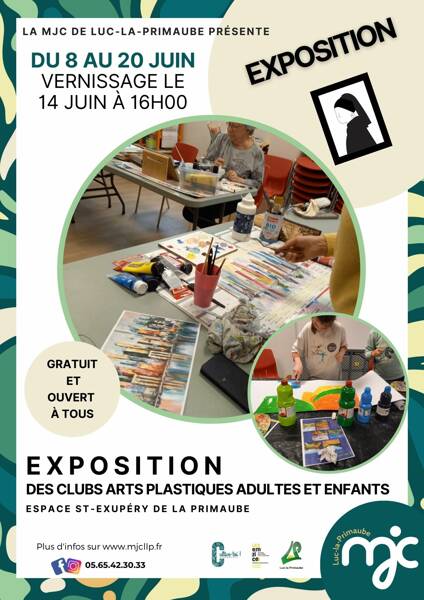 Exposition des clubs Arts Plastiques