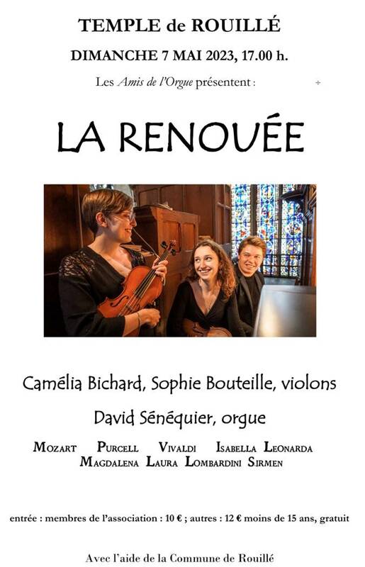 Concert orgue et violons - La Renouée