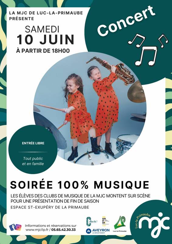 Soirée 100% musique