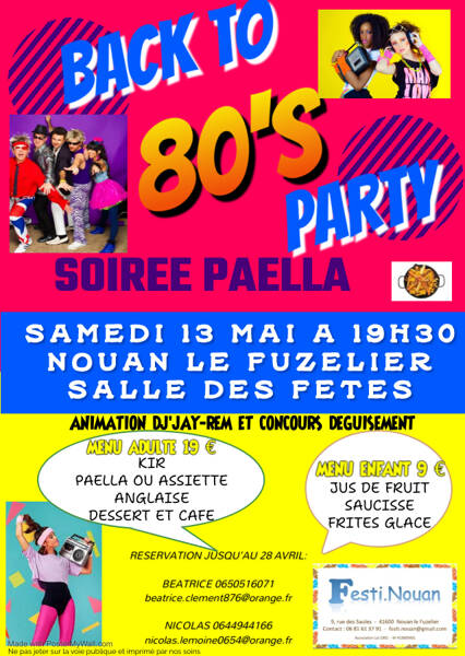 Soirée dansante 80's 