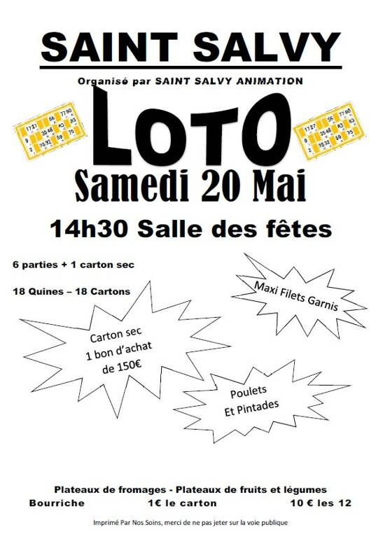 LOTO SAINT SALVY ANIMATION