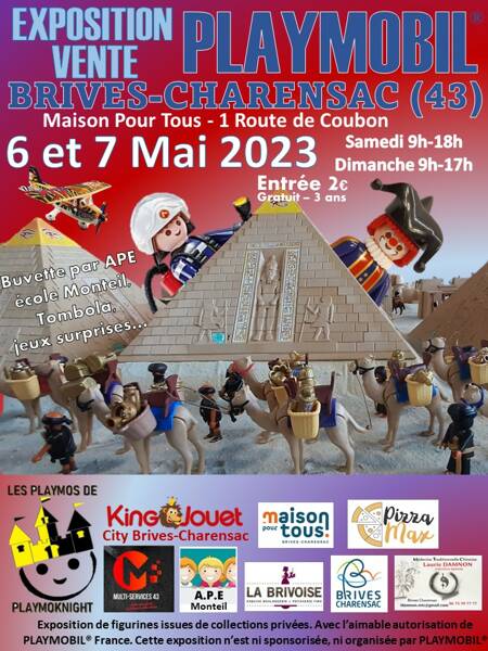 Exposition Playmobil de Brives CHarensac