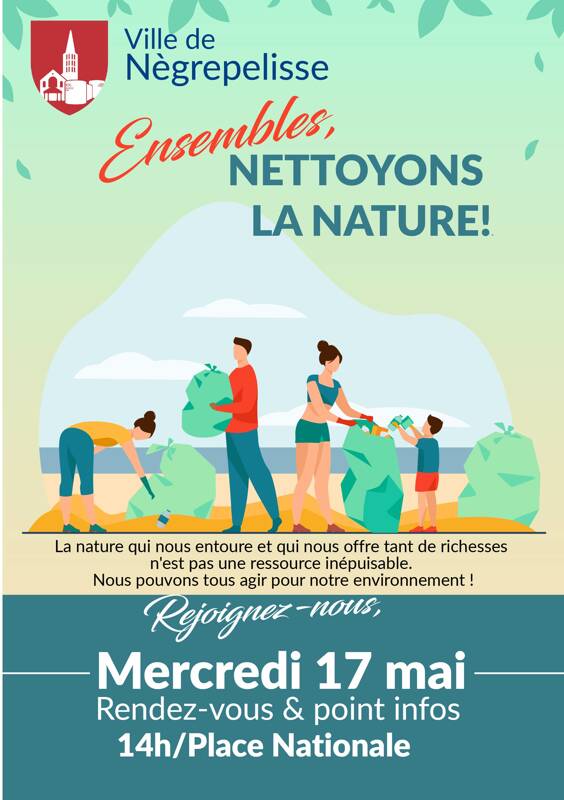 Ensembles, nettoyons la nature !