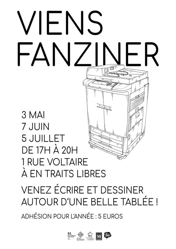 Rendez-vous fanzine à En traits libres