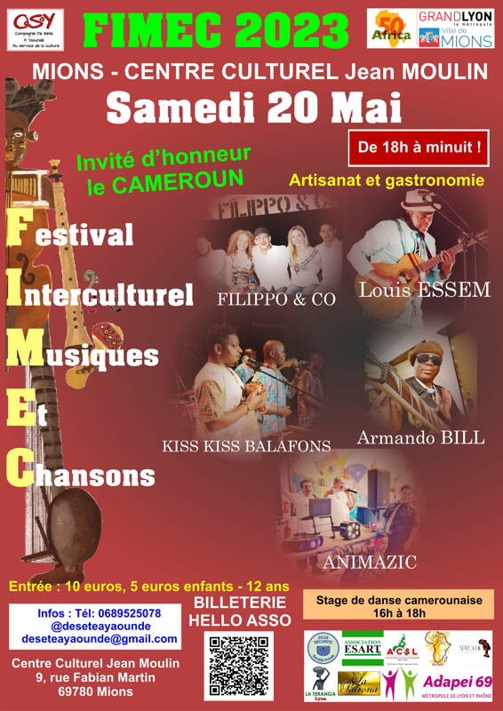 Festival interculturel de musiques et chanson 2023