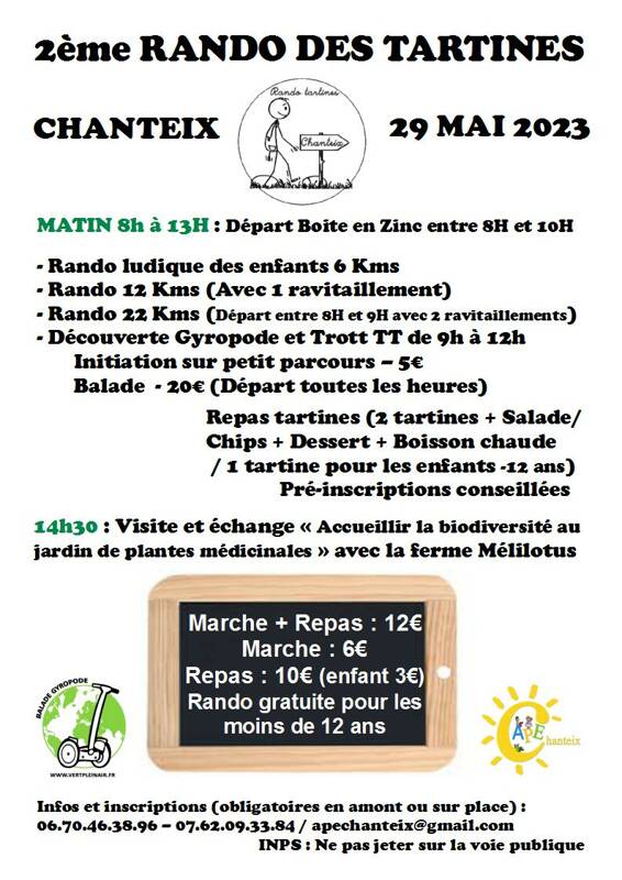 2ème Rando des tartines