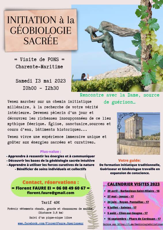 INITIATION à la GÉOBIOLOGIE SACRÉE