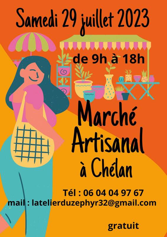 Marché artisanal à Chelan