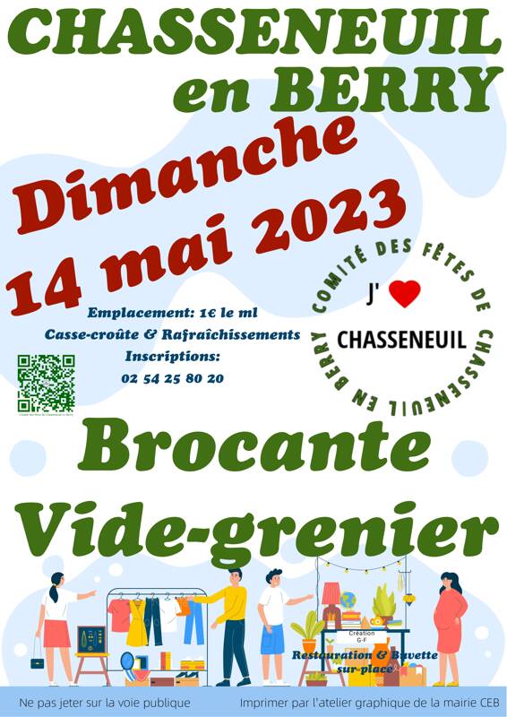Brocante et vide grenier