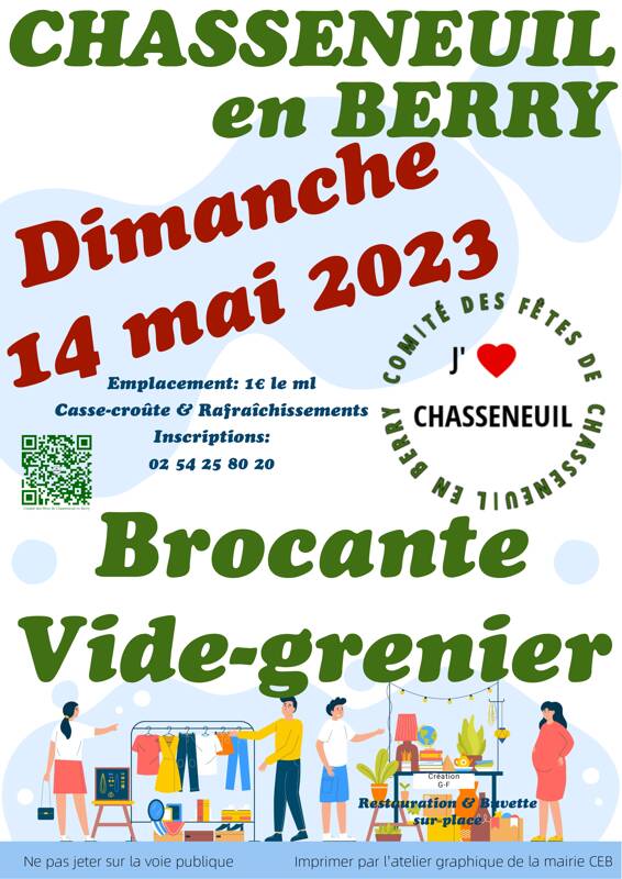 Brocante et vide grenier