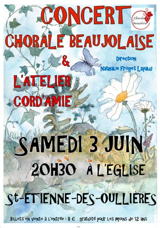 Concert Annuel - La Chorale Beaujolaise