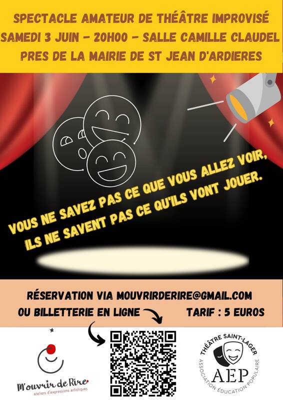 Spectacle d'improvisation théâtrale