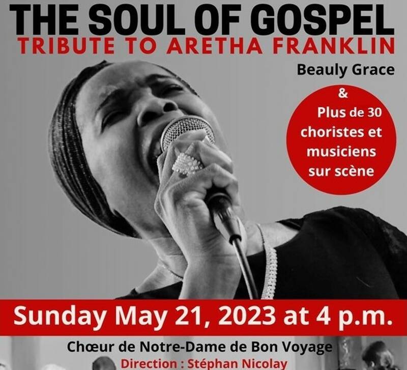 Sister Grace - The Soul of Gospel, tribute to Aretha Franklin - direction Stéphan Nicolay