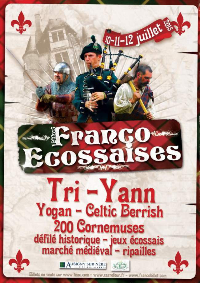 Fêtes Franco-Ecossaises à Aubigny-sur-Nère