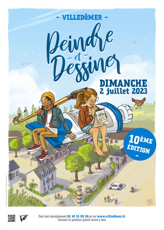 PEINDRE ET DESSINER A VILLEDOMER