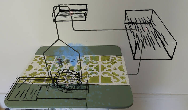 Blaise Pascal et les jardins  Videoformes  ISEA  2023