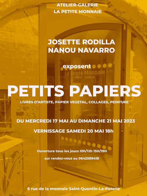 exposition Petits Papiers