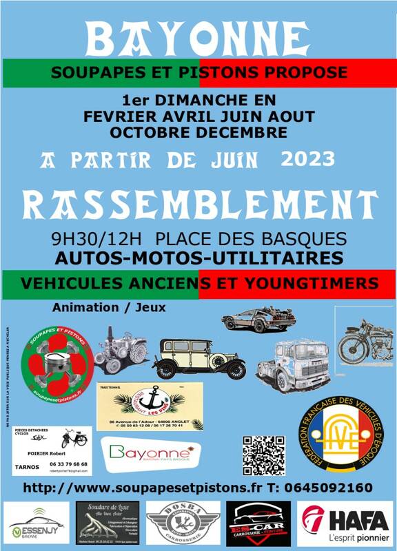 Rassemblement véhicules anciens et youngtimers