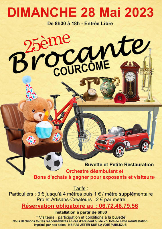 25ème Brocante, musicale et animée !