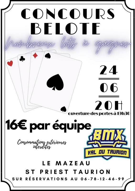 Concours de belote