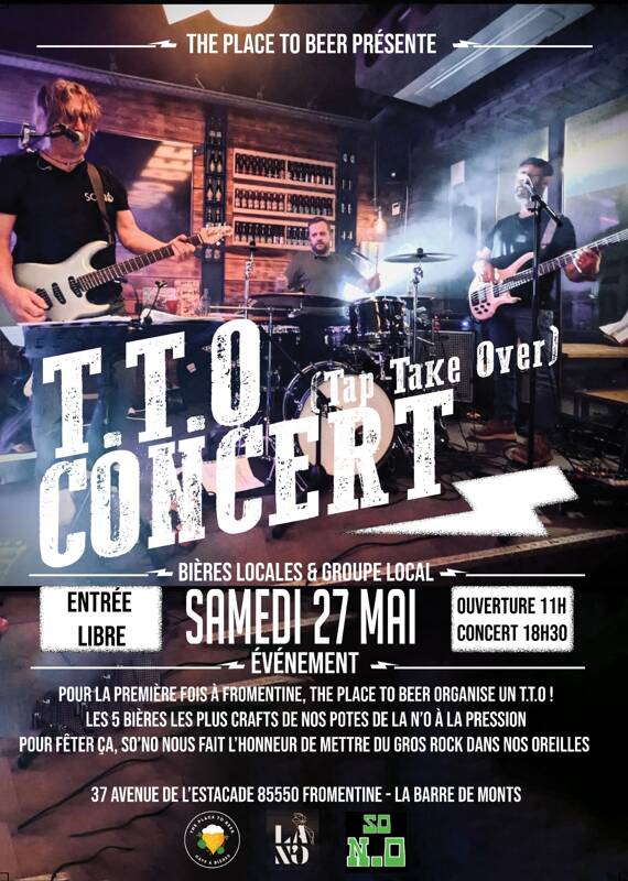 T.T.O Brasserie la N'O et et concert Rock SO'NO