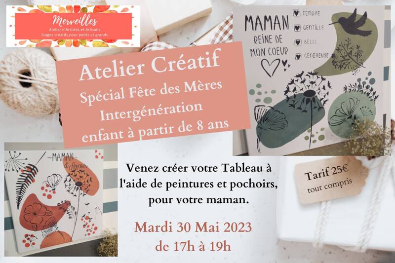 Atelier Créatif Spécial Fête des Mères