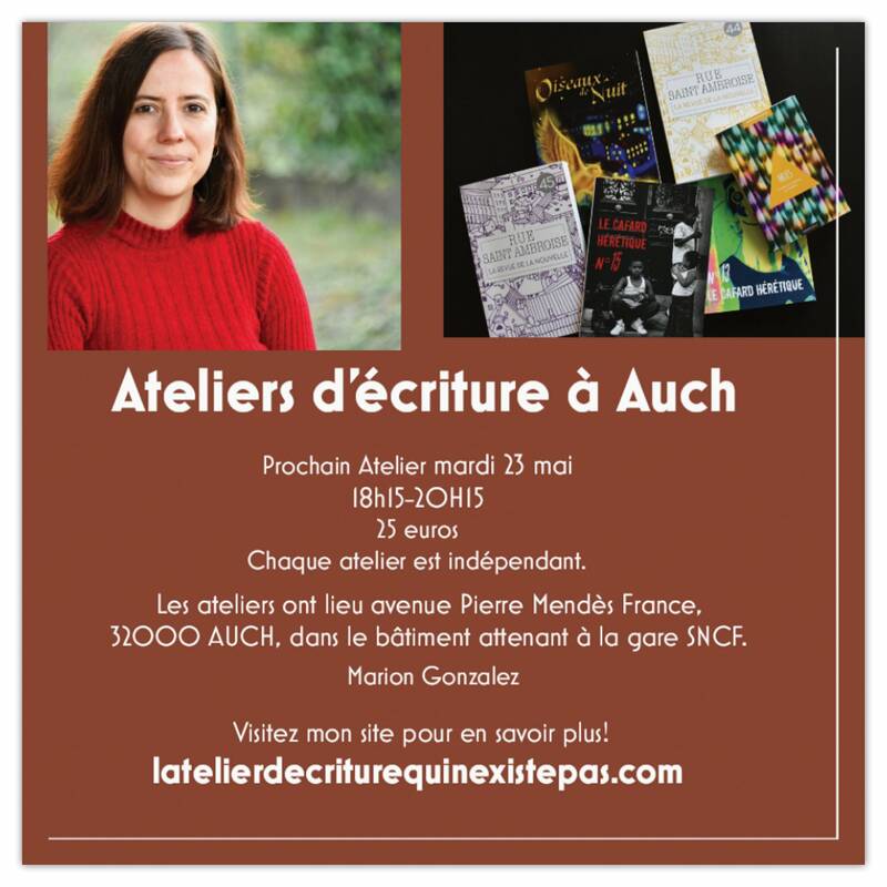 Atelier d'écriture