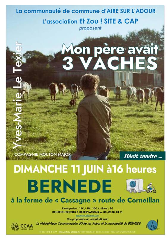 MON PERE AVAIT 3 VACHES