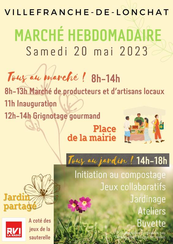 Tous au Marché ! Tous au Jardin!