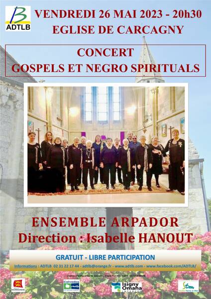 Concert de Gospels et Negro Spirituals par l'Ensemble ARPADOR