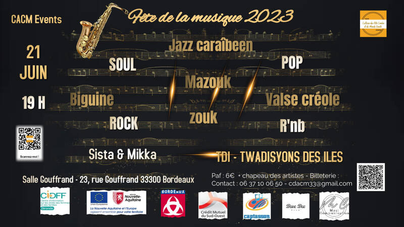 Concert Spécial Fête de la musique 2023