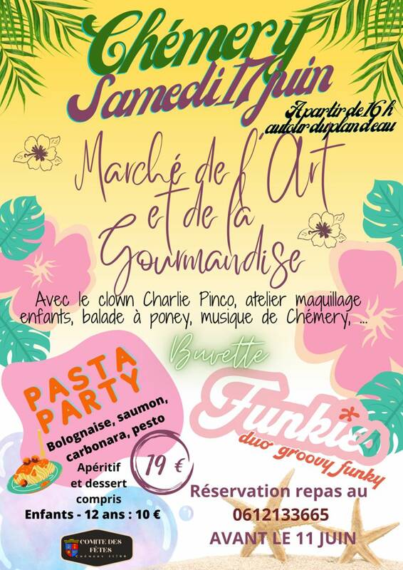 Marché de l'art et de la gourmandise