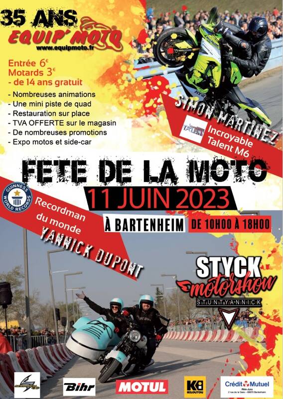 Fête de la moto à Bartenheim