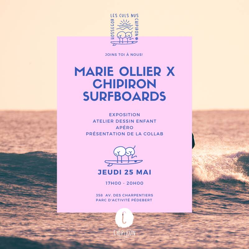 Exposition Chipiron Surfboards X Marie Ollier