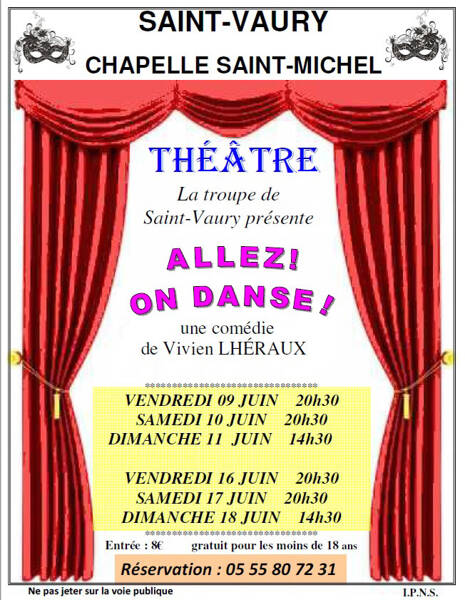 THÉÂTRE: ALLEZ! ON DANSE!
