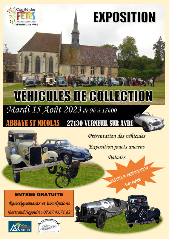 Exposition de véhicules de collection