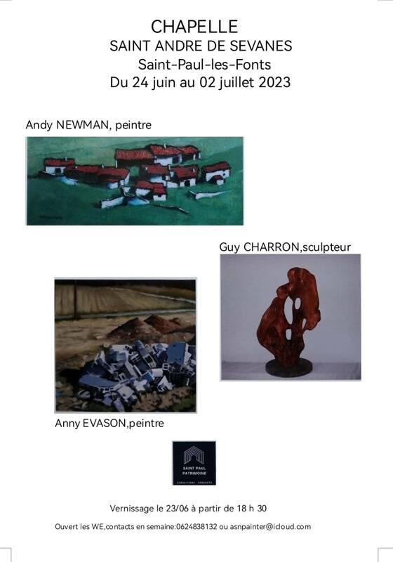 EXPOSITION Sculpture sur bois, Peinture et Encre