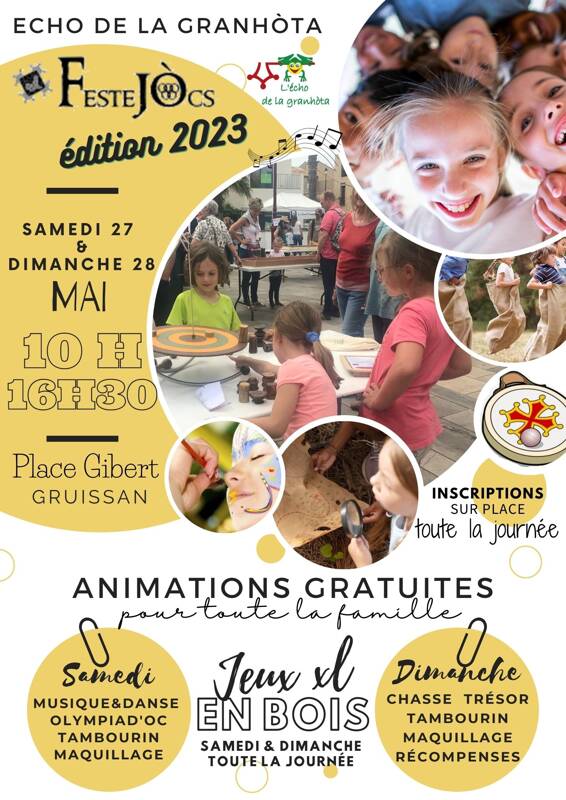 Festejòcs- Animation Enfants pendant les Festejades