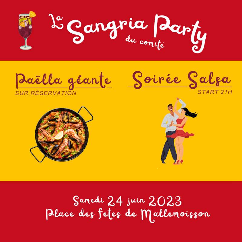 La Sangria Party du comité